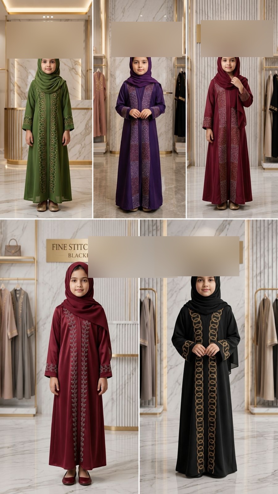 Jewel Tone Abaya
